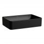 Umywalka 55x38 cm prostokątna nablatowa czarna H8169447161091 Laufen Savoy zdj.1