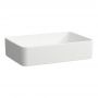 Umywalka 55x38 cm prostokątna nablatowa biała H8169447571121 Laufen Savoy zdj.1