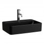 Umywalka 55x38 cm prostokątna nablatowa czarna H8169457161111 Laufen Savoy zdj.1
