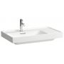 Umywalka 80x46 cm prostokątna ścienna-meblowa biała H8171167571041 Laufen Meda zdj.1