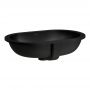 Umywalka 51x31 cm owalna podblatowa czarna H8189457161091 Laufen Savoy zdj.1