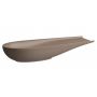 Umywalka 100x38 cm owalna nablatowa brąz/beż H8189741881121 Laufen Il Bagno Alessi zdj.1