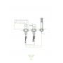 Laveo Pola BAPG13D bateria wannowa zdj.2