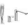 Laveo Alea BLE013D_OUT1 bateria wannowo-prysznicowa nawannowa chrom zdj.1