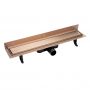 Odpływ liniowy z rusztem 70 cm COB871D Laveo Basso zdj.1