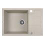 Zlewozmywak granitowy 65x44 cm SBB413T Laveo Barbados zdj.1