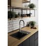 Zlewozmywak granitowy 65x44 cm SBB413T Laveo Barbados zdj.3
