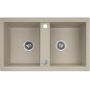 Zlewozmywak granitowy 78x48 cm SBB420T Laveo Barbados zdj.1