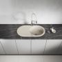 Zlewozmywak granitowy 78x47 cm beżowy SBD481T Laveo Dafne zdj.5