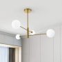 Lampa podsufitowa 4x40 W biała-złota LP0024P Light Prestige Dorado zdj.6