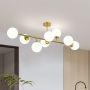 Lampa podsufitowa x40 W biała-złota LP0028P Light Prestige Dorado zdj.8
