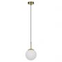 Lampa wisząca 1x10 W złota LP0021P Light Prestige Dorado zdj.1