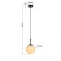 Lampa wisząca 1x10 W czarna LP0021PBK Light Prestige Dorado zdj.2