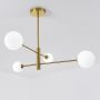 Lampa podsufitowa 4x40 W biała-złota LP0024P Light Prestige Dorado zdj.3