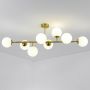 Lampa podsufitowa x40 W biała-złota LP0028P Light Prestige Dorado zdj.3