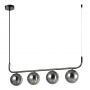 Lampa wisząca 4x40 W grafitowa LP0054Lgrafit Light Prestige Alisa zdj.1