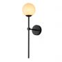 Kinkiet 1x5 W czarny LP0081WBK Light Prestige Piruleta zdj.3