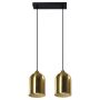 Lampa wisząca 2x8 W złota LP01102LGD Light Prestige Nilo zdj.1