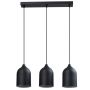 Lampa wisząca 3x8 W czarna LP01103LBK Light Prestige Nilo zdj.1