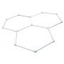 Lampa sufitowa LED x4 W biały LP02093C4K Light Prestige Geometric New zdj.1