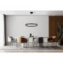 Lampa wisząca 1x35 W czarna LP0331PSBKTRIANGLE Light Prestige Midway zdj.5
