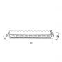 Lampa do zabudowy 1x20 W biała LP040610RSWH Light Prestige Solar zdj.2