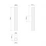 Kinkiet 1x8 W biały LP05101W45WH Light Prestige Linea zdj.2