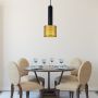 Lampa wisząca 1x15 W złota LP07021PGD Light Prestige Amo zdj.4