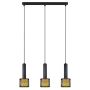 Lampa wisząca 3x15 W czarna LP07023LBK Light Prestige Amo zdj.3