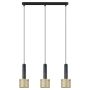Lampa wisząca 3x15 W złota LP07023LGD Light Prestige Amo zdj.1