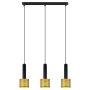 Lampa wisząca 3x15 W złota LP07023LGD Light Prestige Amo zdj.3