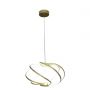 Lampa wisząca 1x45 W złota LP14251PGD Light Prestige Kandor zdj.1