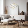 Lampa wisząca 1x45 W złota LP14251PGD Light Prestige Kandor zdj.3
