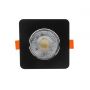 Lampa do zabudowy 1x3 W czarna LP15061RSBKSquare Light Prestige Plus zdj.3