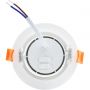 Lampa podsufitowa 1x7 W biała LP15061RSWH Light Prestige Plus zdj.4