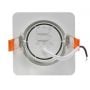 Lampa do zabudowy 1x3 W biała LP15061RSWHSquare Light Prestige Plus zdj.4