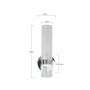 Kinkiet 1x6 W chrom LP15101WCH Light Prestige Ambiente zdj.2