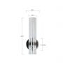 Kinkiet 1x6 W grafitowy LP15101WGR Light Prestige Ambiente zdj.2