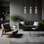 Lampa wisząca 3x6 W grafitowa LP15103Lgrafit Light Prestige Ambiente zdj.4