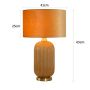 Lampa stołowa 1x40 W złota LP15151Tbiggold Light Prestige Tamiza zdj.2