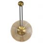 Kinkiet 1x8 W bursztynowy LP17021WAM Light Prestige Bell zdj.1