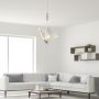 Lampa wisząca 1x8 W chrom LP17151PCH Light Prestige Mariposa zdj.4