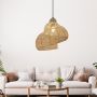 Lampa wisząca 1x15 W ratan LP18061P40cm Light Prestige Shella zdj.4