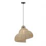 Lampa wisząca 1x15 W ratan LP18061P60cm Light Prestige Shella zdj.3