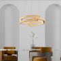 Lampa wisząca 1x36 W złota LP18101PGD Light Prestige Tarja zdj.3