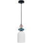 Lampa wisząca 1x15 W biała LP20041PMWH Light Prestige Tropea zdj.1