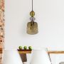 Lampa wisząca 1x18 W bursztynowa LP20041PSAM Light Prestige Tropea zdj.3
