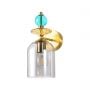 Kinkiet 1x W przydymiony LP20041WSM Light Prestige Tropea zdj.3