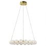 Lampa wisząca powyżej 6x5 W złota LP220218PGD Light Prestige Diamond zdj.1