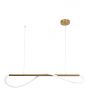 Lampa wisząca 1x24 W złota LP23451PSGDCCT Light Prestige Meleca zdj.1
